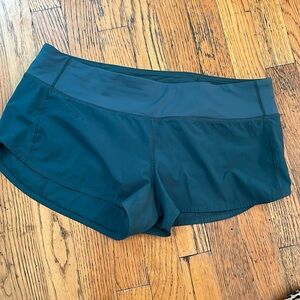 Lululemon Speed Up Short *2.5" Green Jasper Size 10 Women’s